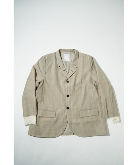 ANCELLM LAYERED TAIORED JACKET