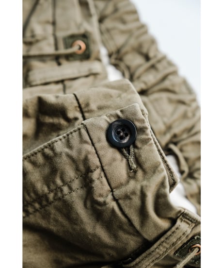 ANCELLM POPLIN CARGO PANTS