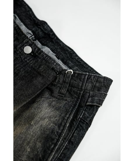 ANCELLM DENIM PAINTER PANTS