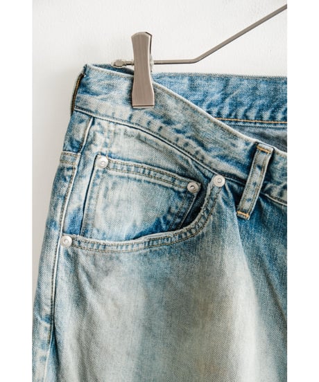 ANCELLM #08 MIDDLE STRAIGHT 5P DENIM PANTS
