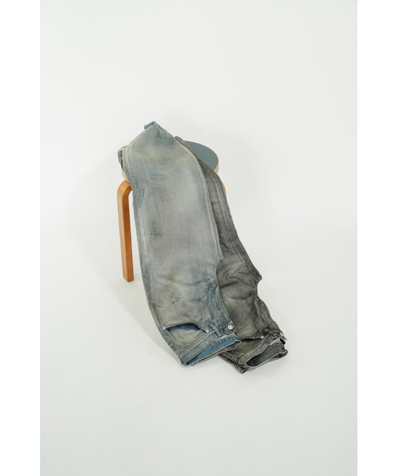 ANCELLM SHOE-CUT DENIM PANTS | MusterWerk Sud.