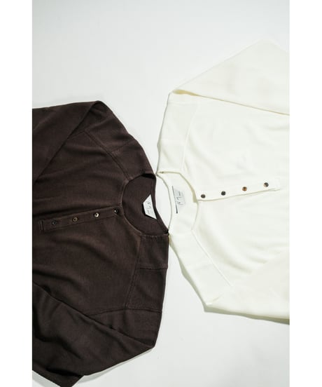 ANCELLM C/CA HENLEY LS T-SHIRT