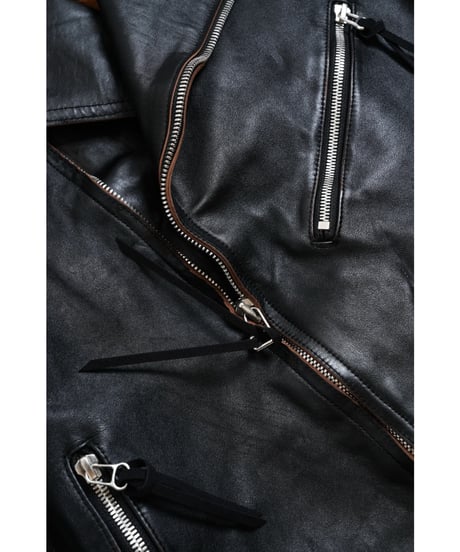 ANCELLM AGING H.L. BELTED JACKET