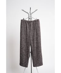 BISOWN LOOP TWEED EASY WIDE PANTS