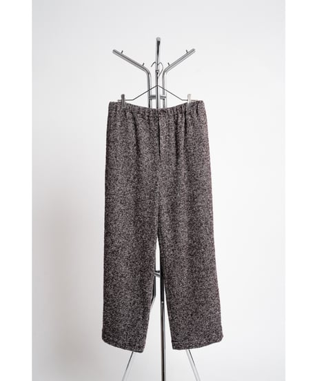 BISOWN LOOP TWEED EASY WIDE PANTS