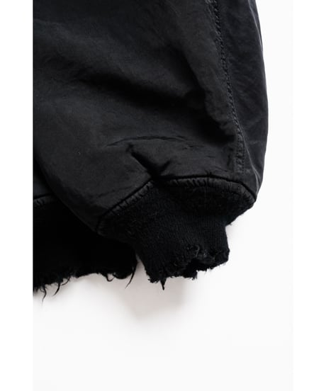 ANCELLM AGING BOMBER JACKET