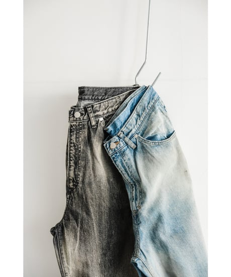 ANCELLM #08 MIDDLE STRAIGHT 5P DENIM PANTS