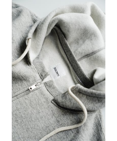 BISOWN AFTER HOODIE ZIP UP SWEAT