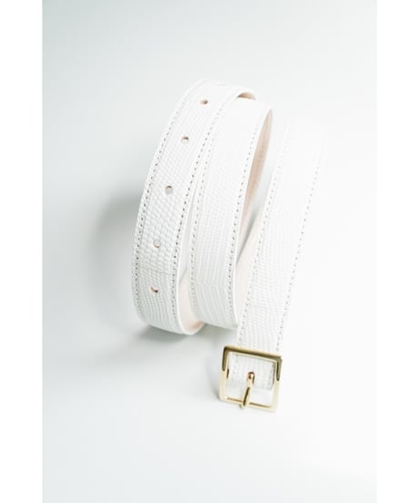 BISOWN LIZARD CLASSIC SQURARE BELT