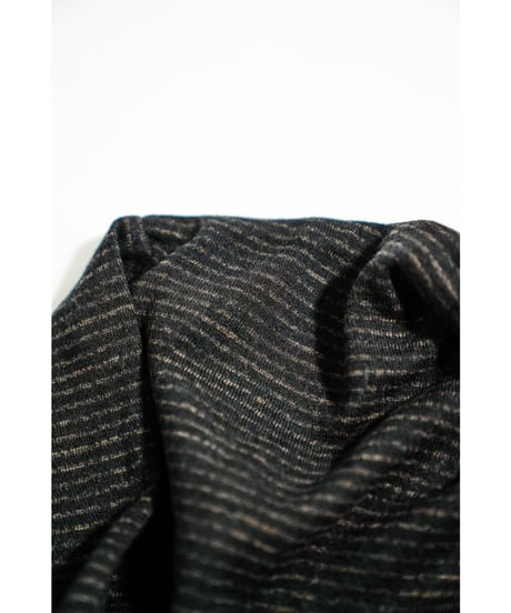 ULTERIOR SUPER FINE WOOL COTTON TURTLE-NECK TOP