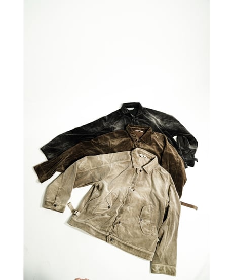 ANCELLM AGING CORDUROY JACKET