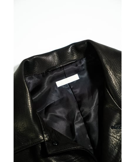 ULTERIOR CALF LEATHER COVERALL JKT