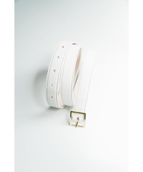 BISOWN LIZARD CLASSIC SQURARE BELT