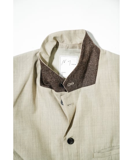 ANCELLM LAYERED TAIORED JACKET