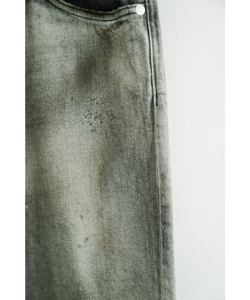 ANCELLM SHOE-CUT DENIM PANTS INDIGO 2026AW/0 【ANCELLM】26AW SHOE 