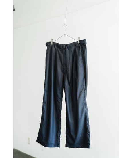 ANCELLM WOOL SATIN BELT - LESS SLACKS