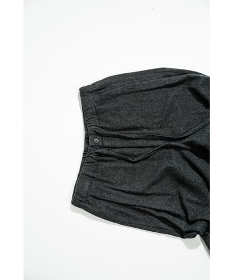 ULTERIOR SUPER FINE WOOL VIYELLA DRAWSTRING PANTS