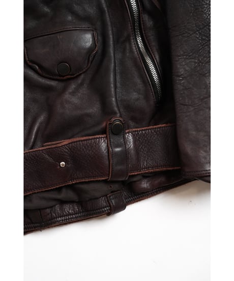 ANCELLM AGING H.L. BELTED JACKET