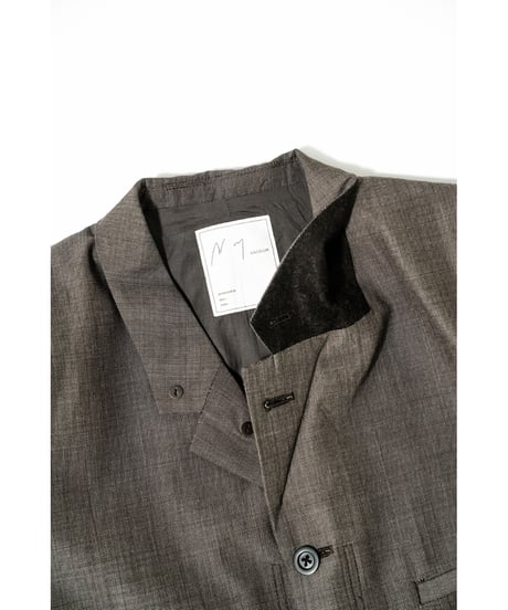 ANCELLM LAYERED TAIORED JACKET