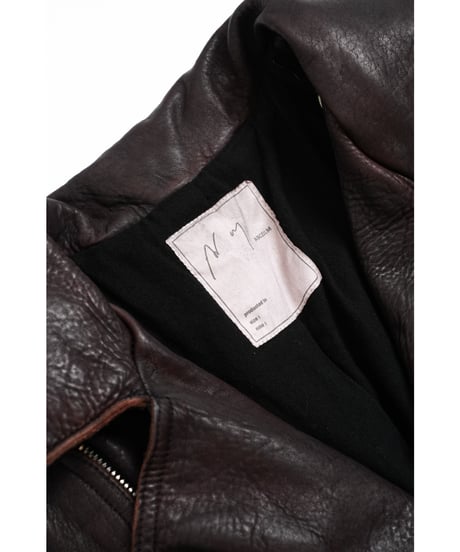 ANCELLM AGING H.L. BELTED JACKET