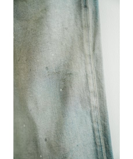 ANCELLM SHOE-CUT DENIM PANTS