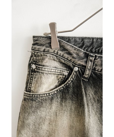 ANCELLM #08 MIDDLE STRAIGHT 5P DENIM PANTS