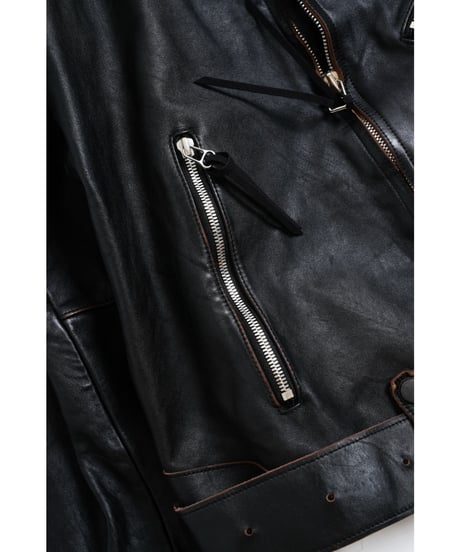 ANCELLM AGING H.L. BELTED JACKET