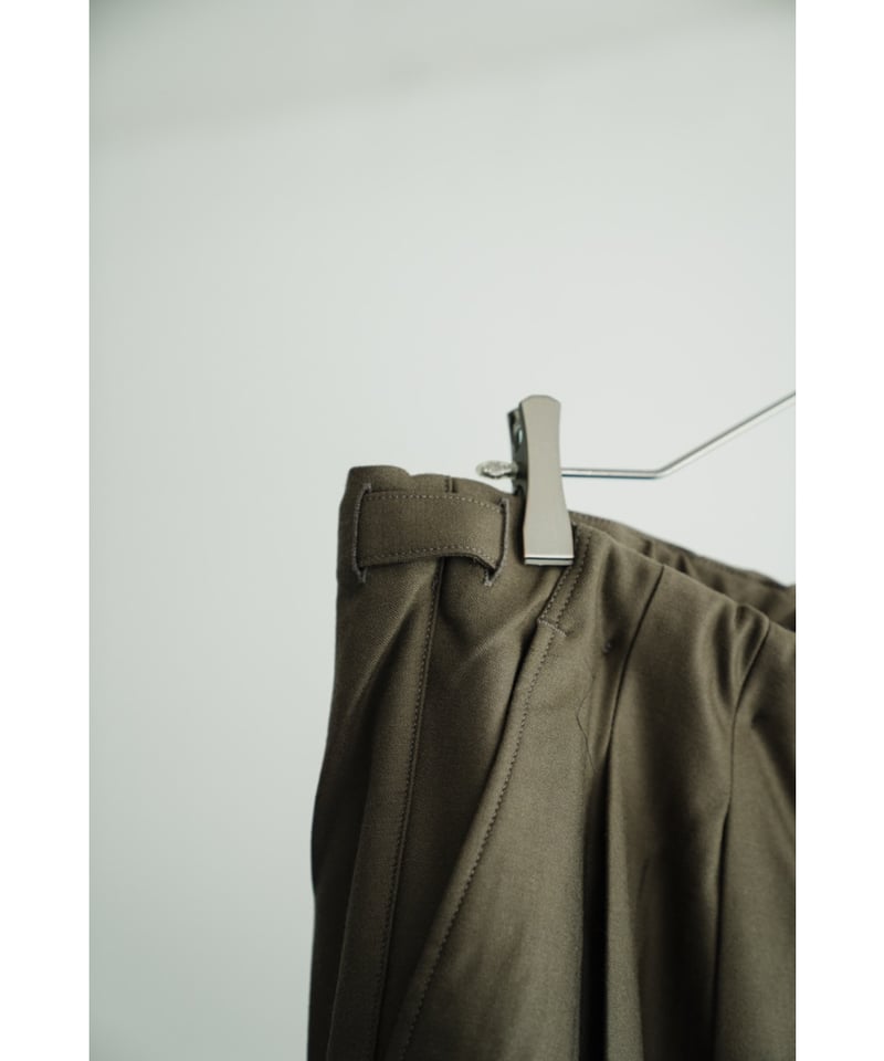 ANCELLM WOOL SATIN BELT - LESS SLACKS | MusterW