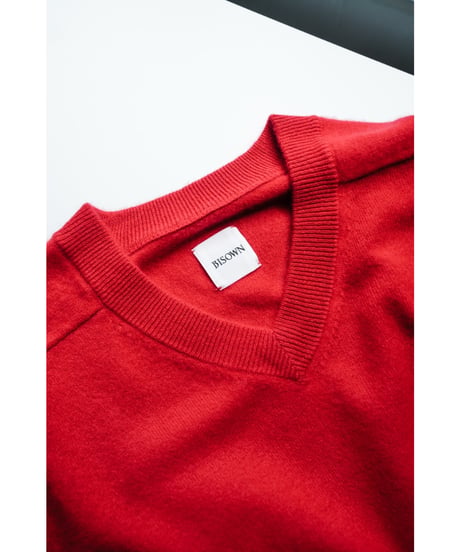 BISOWN CASHMERE B V NECK