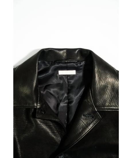 ULTERIOR CALF LEATHER COVERALL JKT