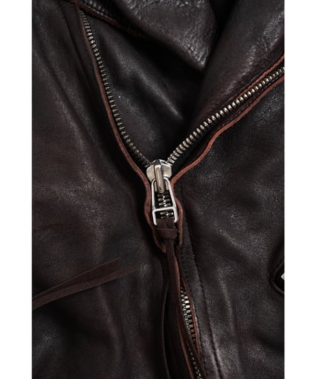 ANCELLM AGING H.L. BELTED JACKET
