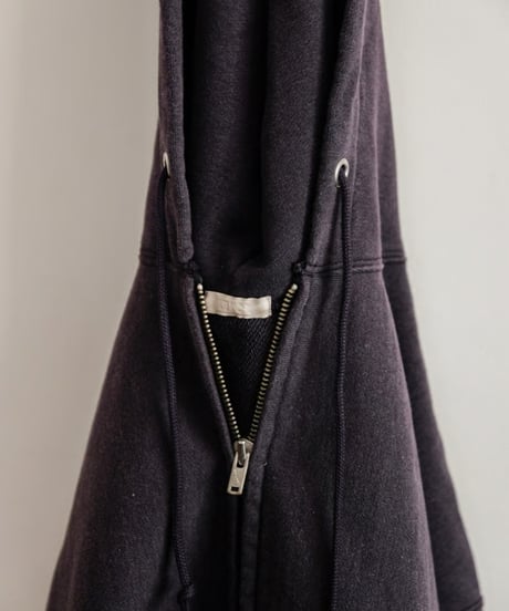 ULTERIOR "Exclusive" FADED SILKY TERRY RW ZIP UP PARKA