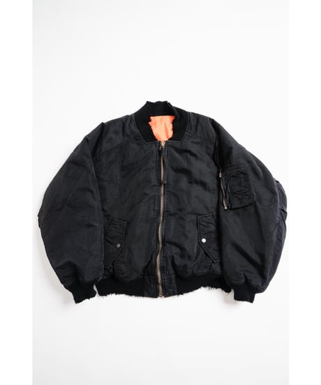 ANCELLM AGING BOMBER JACKET