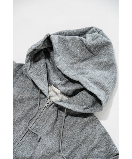 ULTERIOR FADED SILKY TERRY RW ZIP UP PARKA