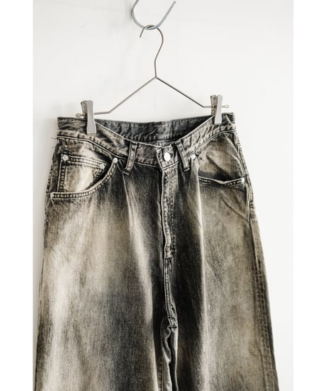 ANCELLM #08 MIDDLE STRAIGHT 5P DENIM PANTS