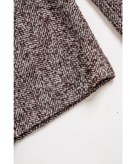 BISOWN LOOP TWEED EASY WIDE PANTS