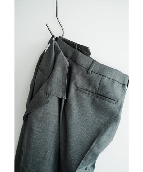 BISOWN BRITISH CLASSIC WOOL 2TUCK SLACKS