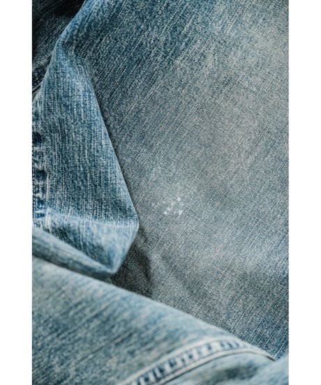 ULTERIOR FADED LIGHT DENIM WORK PANTS