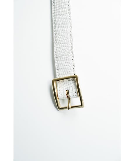 BISOWN LIZARD CLASSIC SQURARE BELT