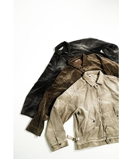 ANCELLM AGING CORDUROY JACKET