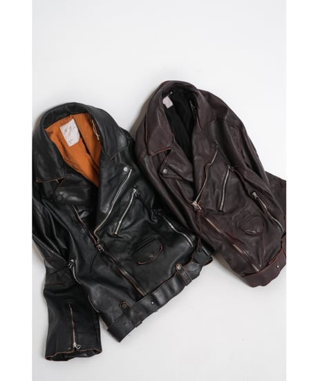 ANCELLM AGING H.L. BELTED JACKET