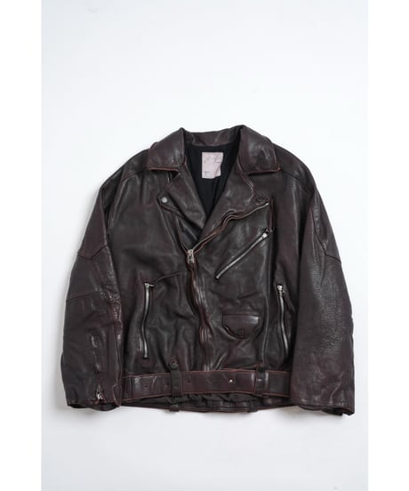 ANCELLM AGING H.L. BELTED JACKET