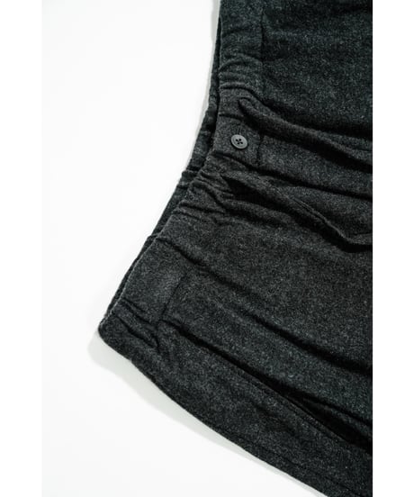 ULTERIOR SUPER FINE WOOL VIYELLA DRAWSTRING PANTS