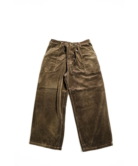 ANCELLM AGING CORDUROY BAKER PANTS