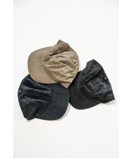 ULTERIOR FADED CORKDCREW TWILL 6 PANELED CAP