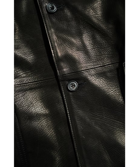 ULTERIOR CALF LEATHER COVERALL JKT