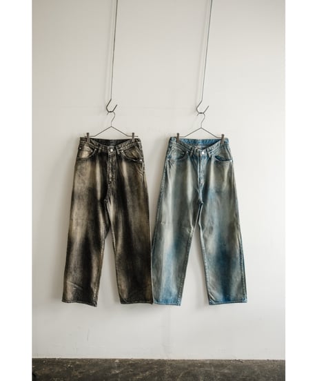 ANCELLM #08 MIDDLE STRAIGHT 5P DENIM PANTS