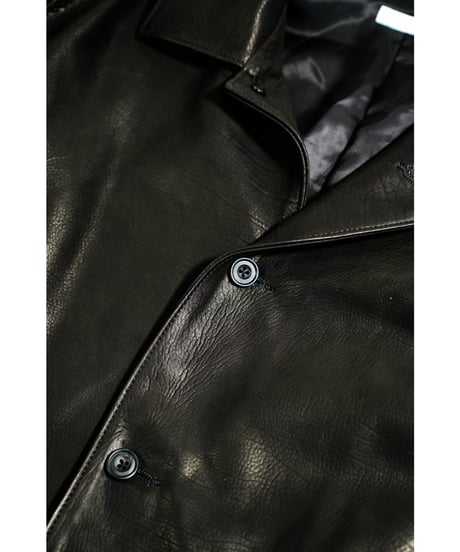 ULTERIOR CALF LEATHER COVERALL JKT
