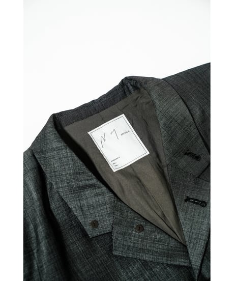ANCELLM LAYERED TAIORED JACKET