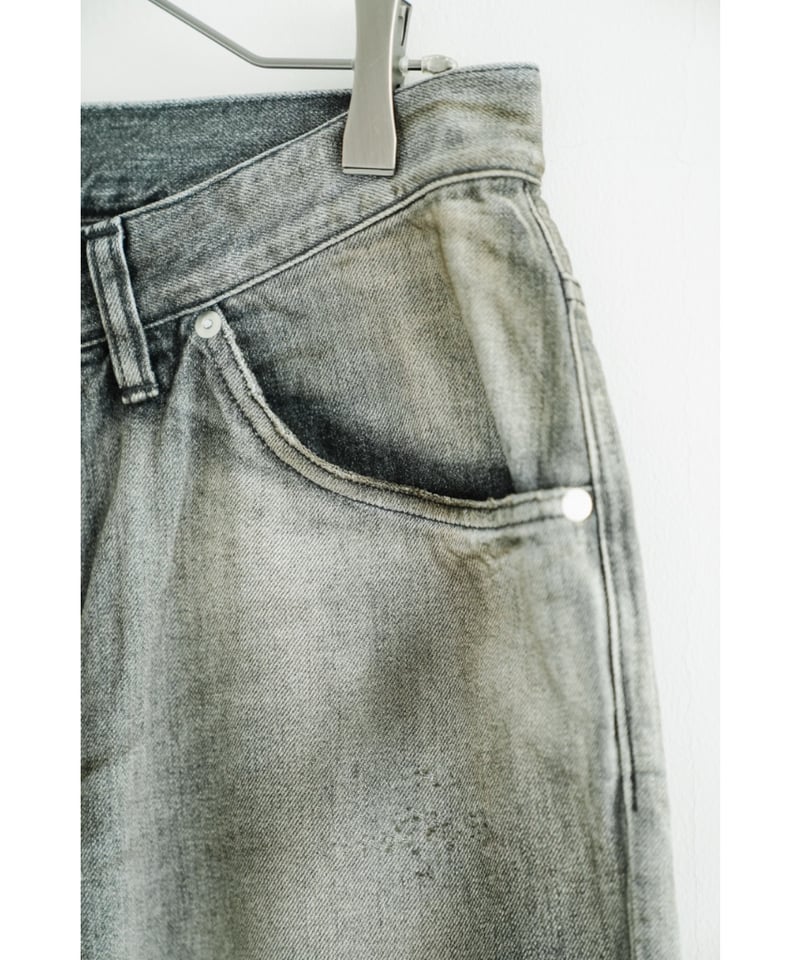 ANCELLM SHOE-CUT DENIM PANTS | MusterWerk Sud.